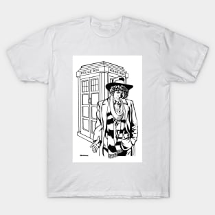 Lord from the planet Gallifrey / The Protagonist /by Peter Melonas T-Shirt